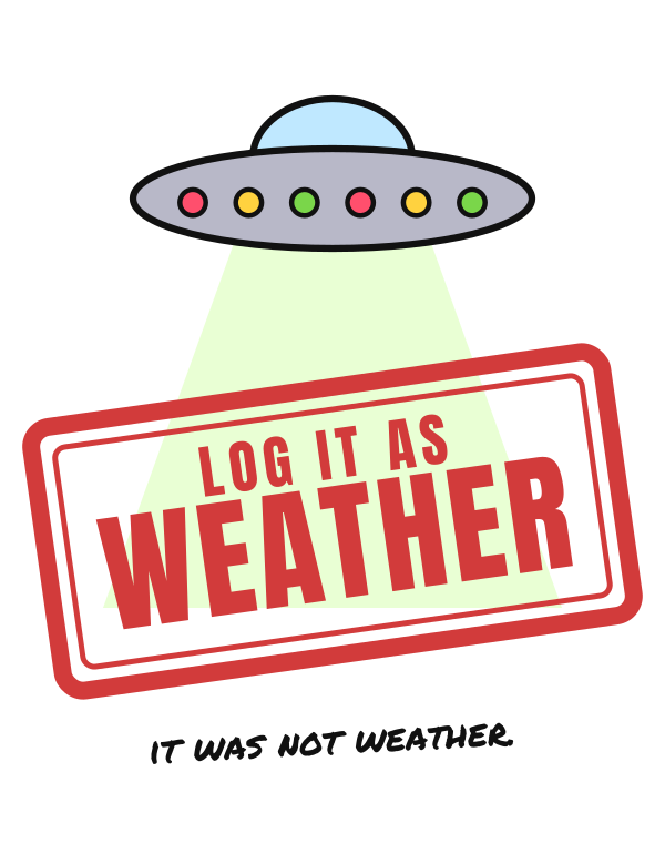 Log It as Weather Tee